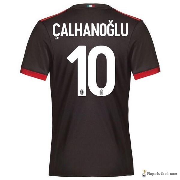 Camiseta AC Milan Replica Tercera Ropa Calhanoglu 2017/18